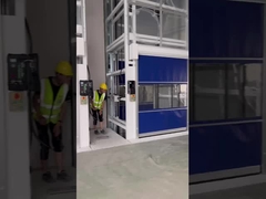 Pvc Fast Roll Doors werkend video