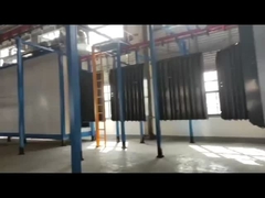 Blauwe reusachtige hydraulische dock leveler automatische sproeilijn aangepaste kleur ISO 9001