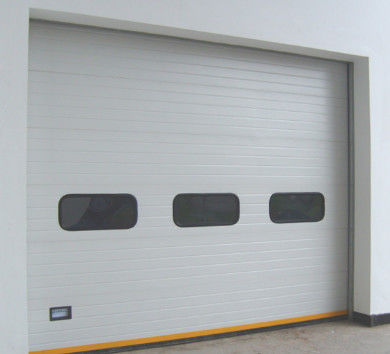 Snelopend sectioneel industriële deur 380V motor 26DB geluidsisolatie