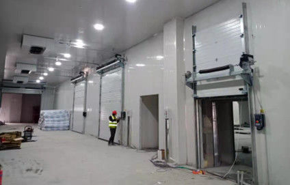 kopen Gegalvaniseerd staal sectioneel garagedeur RAL9006 Kleur online manufacture