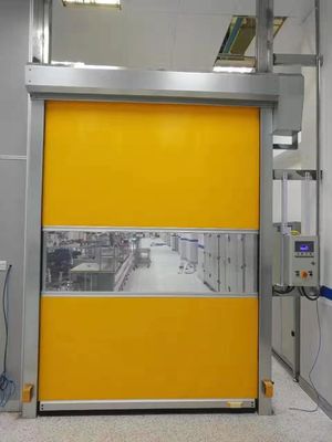 0.75W industriële snelle deur 220V / 380V automatische snelle deuren vrij spring