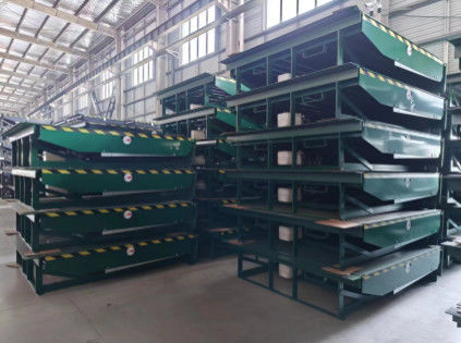 6800kg / 13600kg Hydraulische dockniveler Mechanische laaddockniveler