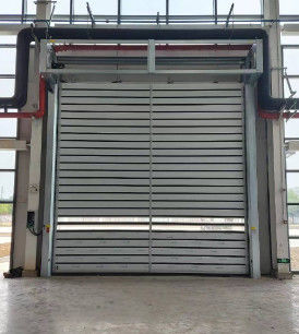 Windweerstand Industriële spiraal harde snelle deur hoge frequentie open en sluiten