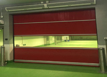Duurzaam PVC industriële hoge snelheid oproldeuren automatisch voor schoon werkplaats