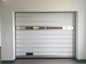 Turbine Hard High Speed Spiral Door Thermische isolatie Windweerstand