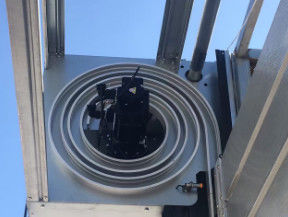 Industriële hoge snelheidspiraaldorenturbine / elliptische zuigmethode