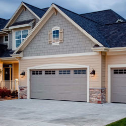 Ultra Stylish Infinity Flush Panel Smooth Aluminium Garagedeur