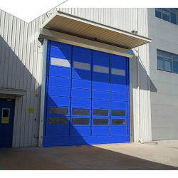 Heavy-Duty PVC High-Speed Industrial Door aanpasbaar voor logistieke operaties