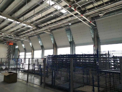 Op maat gemaakte sectieafscheiding garagedeuren Optimale beveiliging voor uw faciliteiten