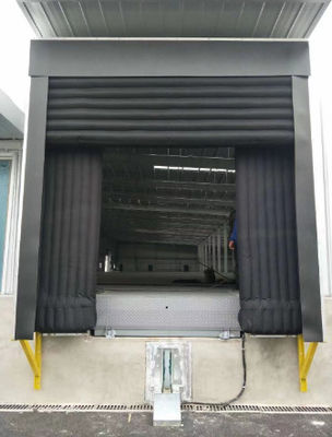 IP54 Airbag Opblaasbare Dock Shelter Thermische Isolatie Afdichting Voor Onloadhaven