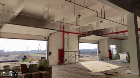 Werkplaats sectioneel industriële deur Fabrieksgebouw Industrieel hangar deuren