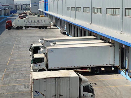 ISO 9001 Grijs Hydraulisch Dock Leveler 6800kg Truck Level Loading Dock