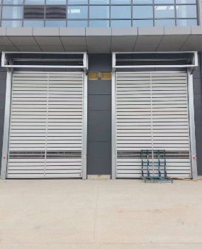 Windweerstand Industriële spiraal harde snelle deur hoge frequentie open en sluiten
