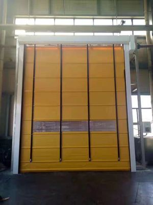 ISO 9001 Verticale liftstofdeuren Industrie Hoge snelheidsstapeldeuren