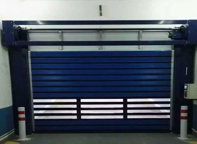 Aluminium legering Hard High Speed Rolling Door 1.2M/S - 2.0M/S Openingssnelheid