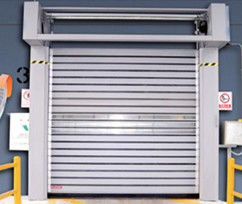 Aluminium legering High Speed Spiral Door Hard Fast Roller Shutter Door ISO 9001