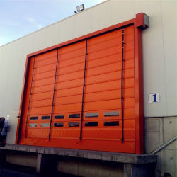 Groothandel Industrial Terminal Warehouse Automatische PVC rolluik Rapid Rapid Stacking Rolluik
