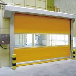 Groothandel Op maat gemaakte industriële commerciële automatische gordijn snelle werking snelle hoge snelheid PVC deur